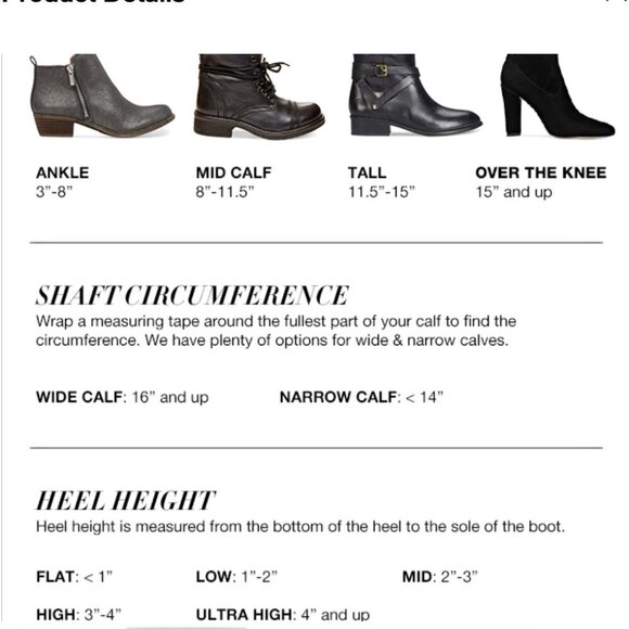 Style & Co Kelimae Black Scrunch Boots size 6 - Picture 7 of 7